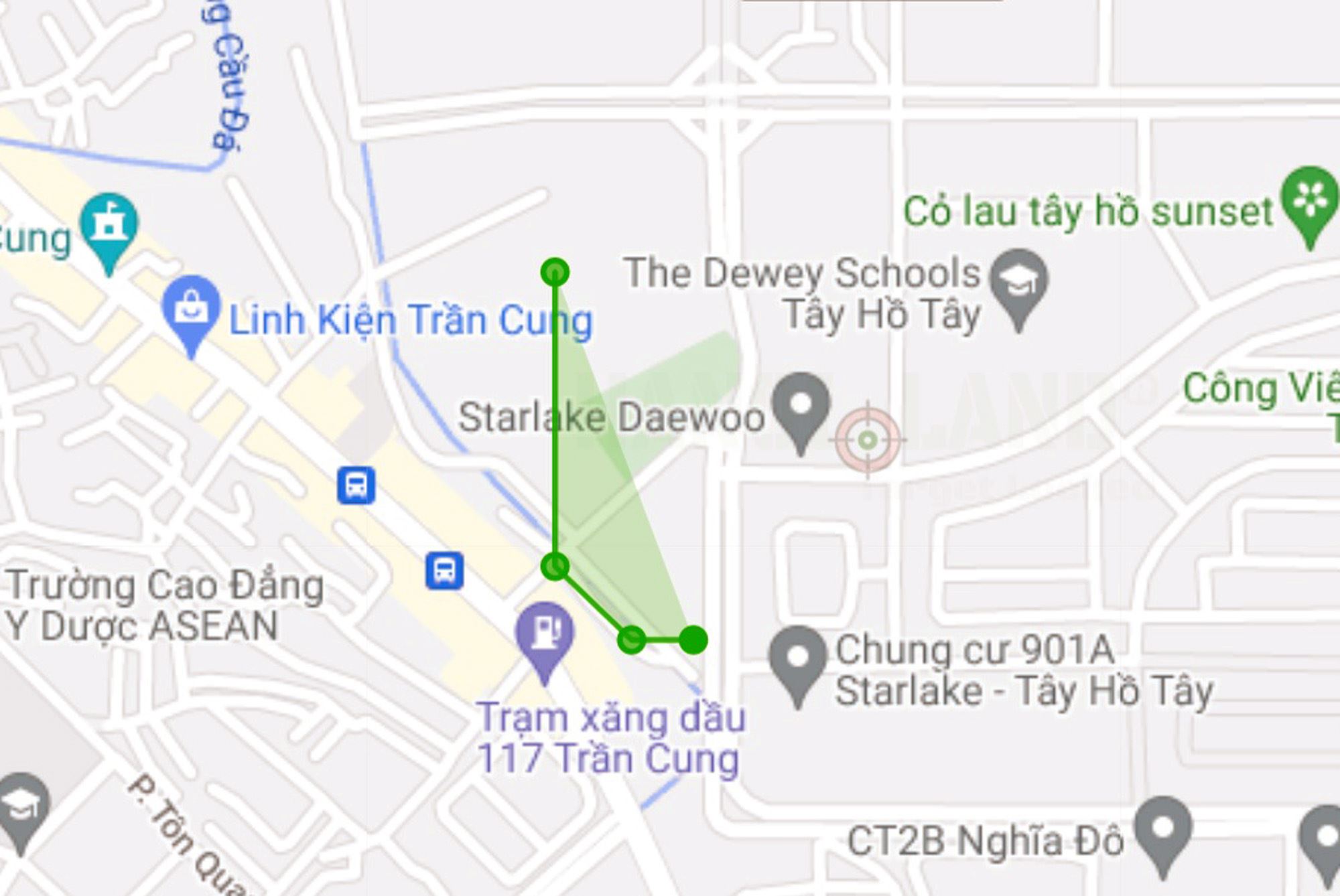 ban do quy hoach phuong co nhue 1 bac tu liem ha noi ke hoach su dung dat 57448 33
