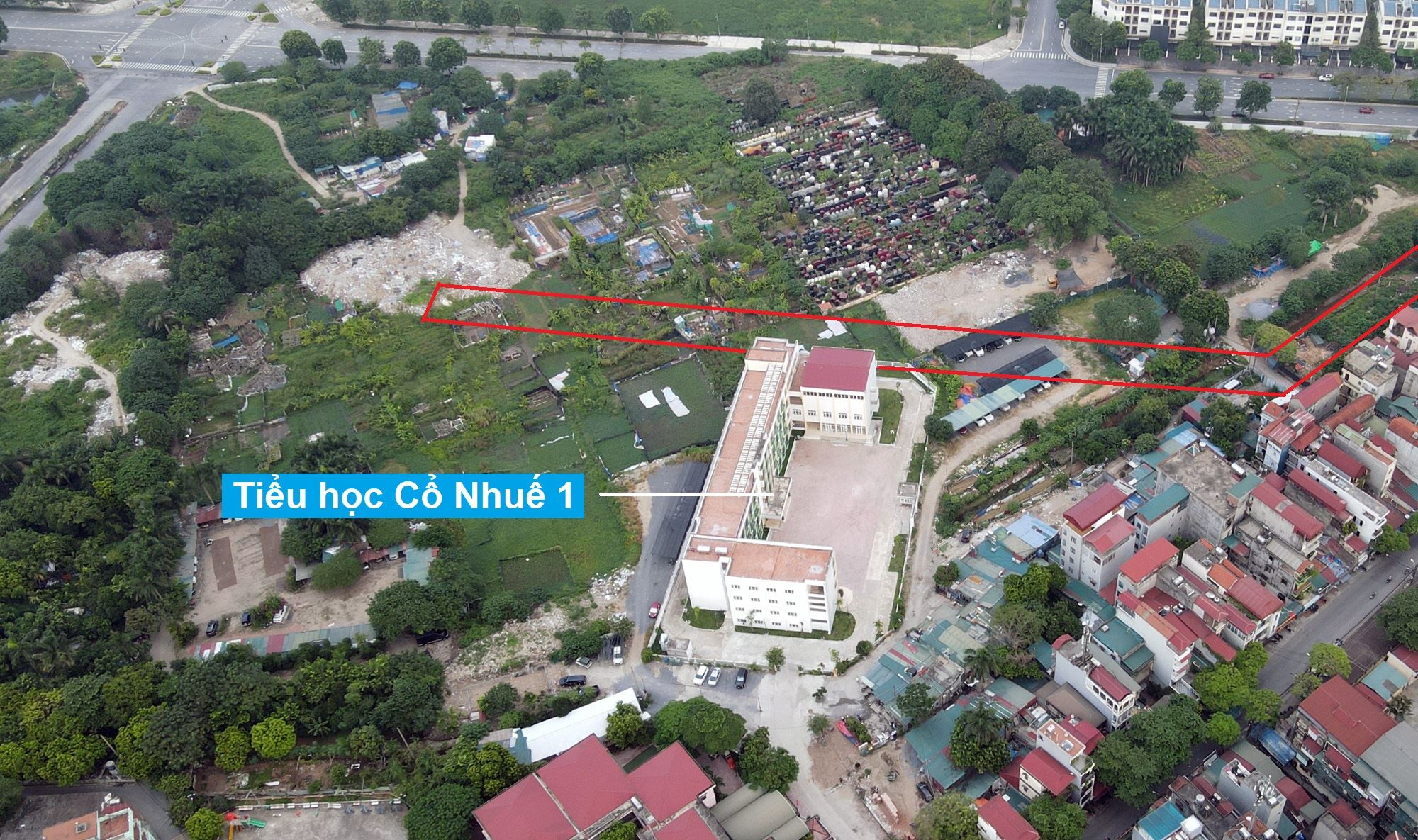 ban do quy hoach phuong co nhue 1 bac tu liem ha noi ke hoach su dung dat 57448 36