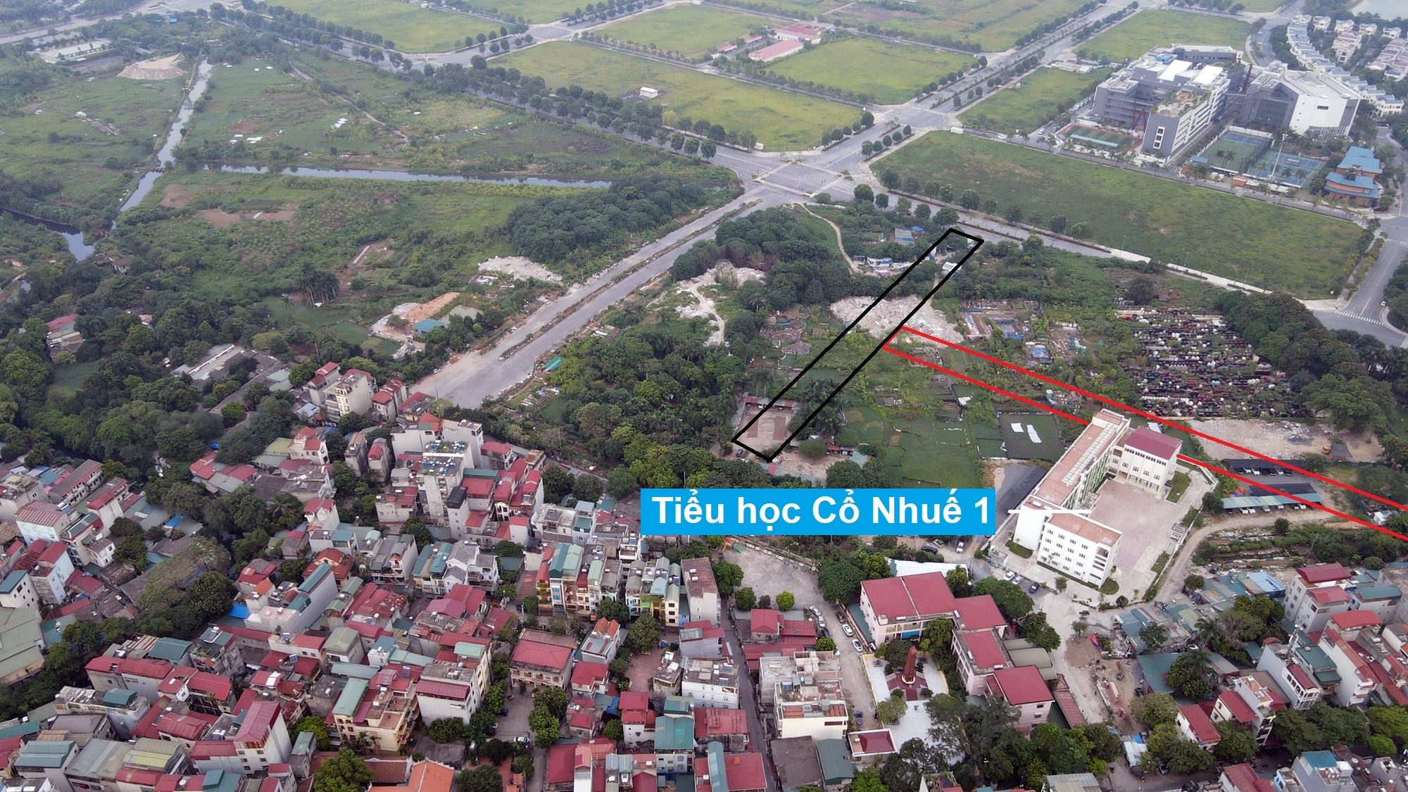 ban do quy hoach phuong co nhue 1 bac tu liem ha noi ke hoach su dung dat 57448 45