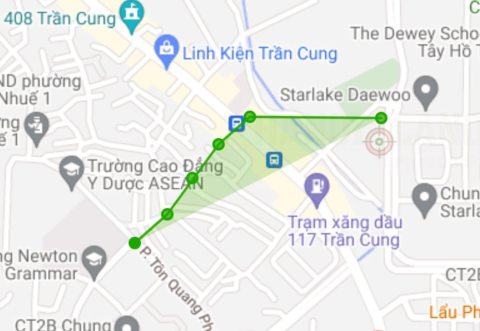 ban do quy hoach phuong co nhue 1 bac tu liem ha noi ke hoach su dung dat 57448 46