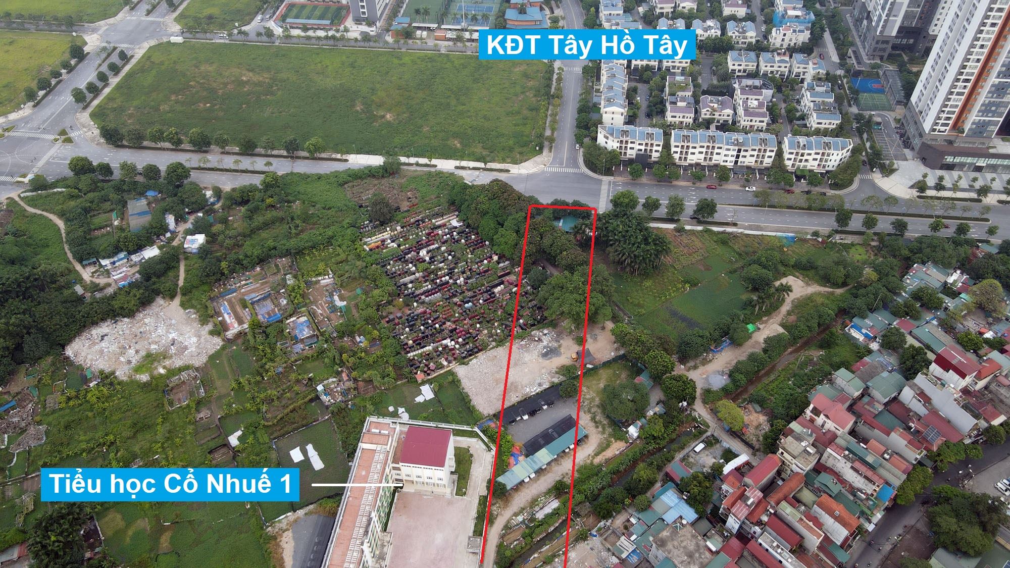 ban do quy hoach phuong co nhue 1 bac tu liem ha noi ke hoach su dung dat 57448 47