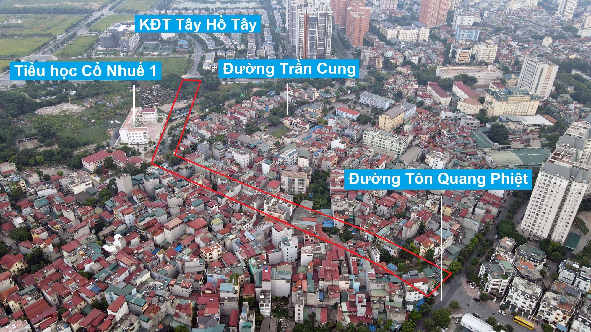 ban do quy hoach phuong co nhue 1 bac tu liem ha noi ke hoach su dung dat 57448 51