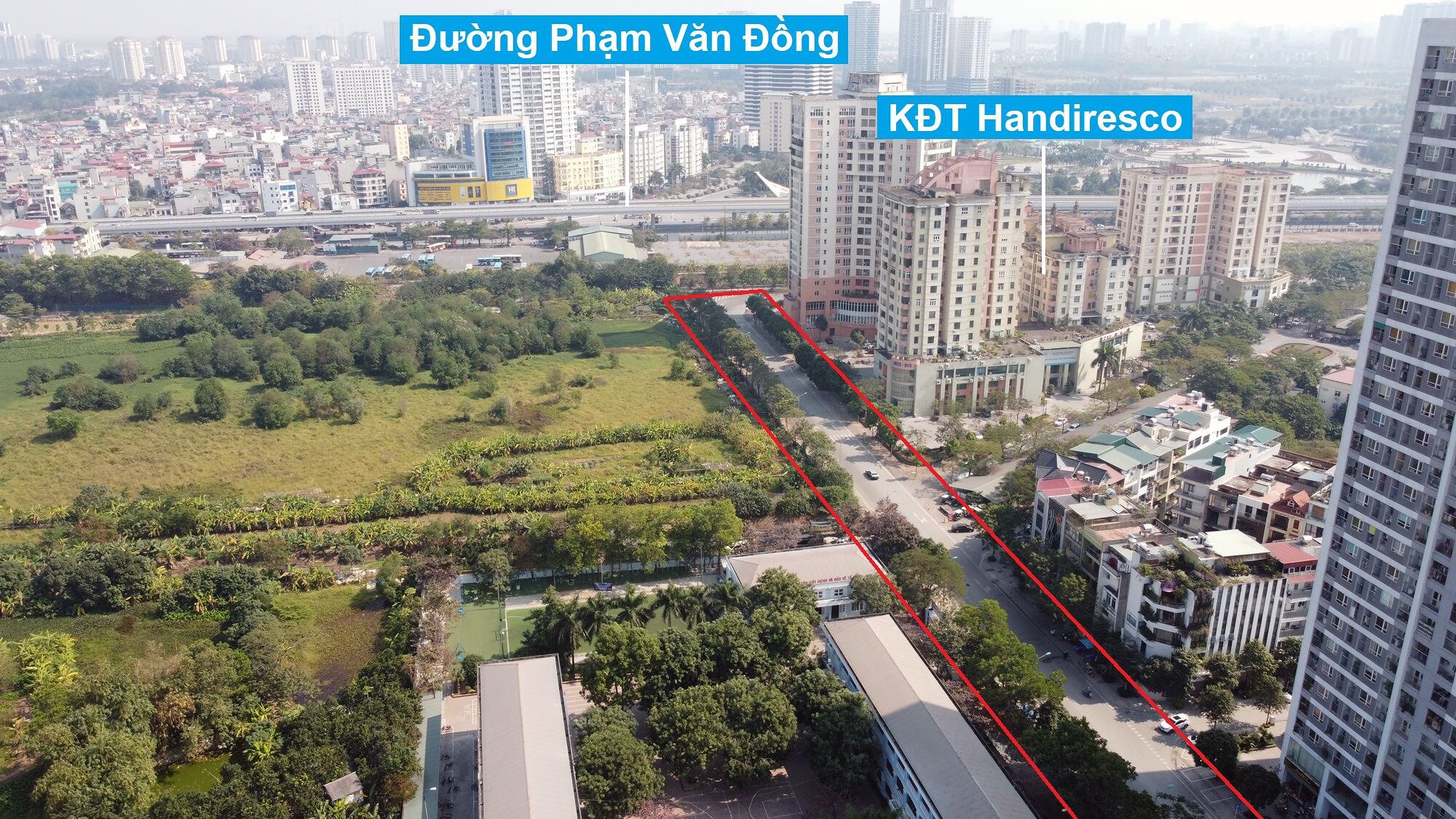 ban do quy hoach phuong co nhue 2 bac tu liem ha noi ke hoach su dung dat 61686 33