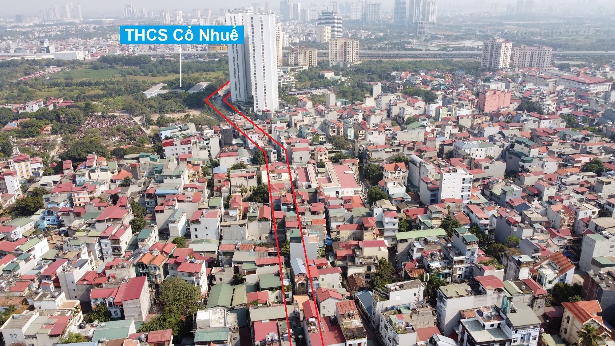 ban do quy hoach phuong co nhue 2 bac tu liem ha noi ke hoach su dung dat 61686 36