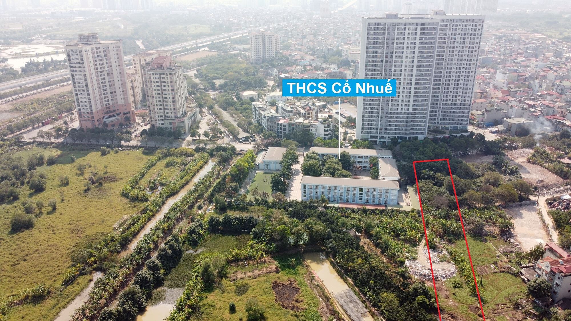 ban do quy hoach phuong co nhue 2 bac tu liem ha noi ke hoach su dung dat 61686 39
