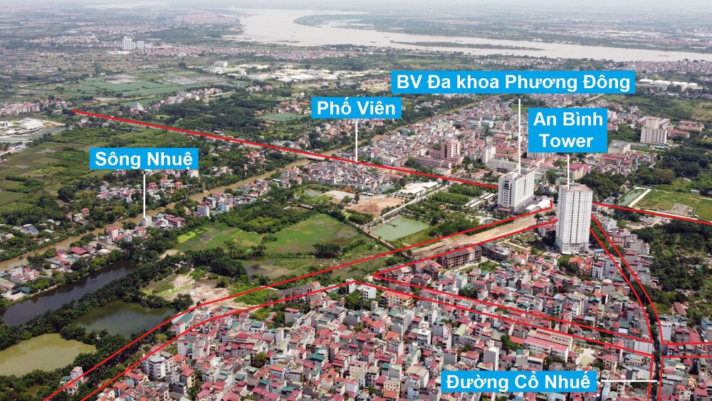 ban do quy hoach phuong co nhue 2 bac tu liem ha noi ke hoach su dung dat 61686 62