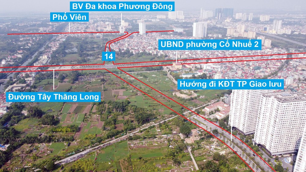 ban do quy hoach phuong co nhue 2 bac tu liem ha noi ke hoach su dung dat 61686 65