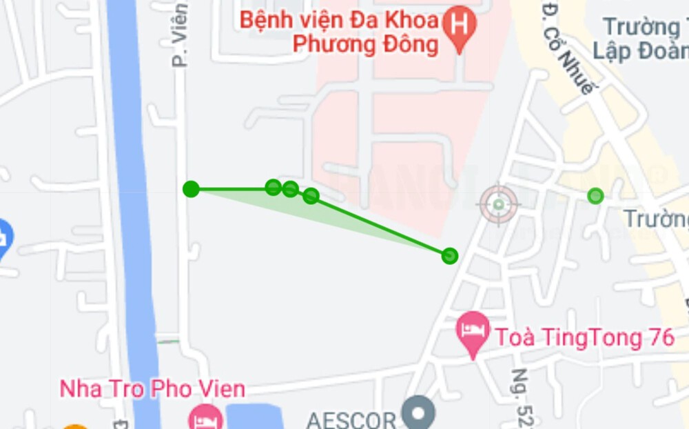 ban do quy hoach phuong co nhue 2 bac tu liem ha noi ke hoach su dung dat 61686 72
