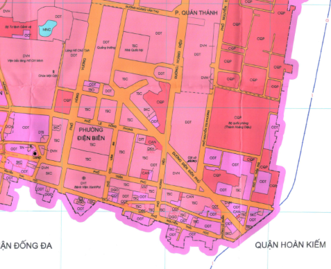 Bản đồ quy hoạch giao thông phường Điện Biên, Ba Đình, Hà Nội - Ảnh 2. Bản đồ quy hoạch giao thông phường Điện Biên, Ba Đình, Hà Nội - Ảnh 2.