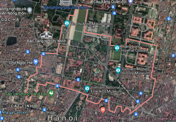 Bản đồ quy hoạch giao thông phường Điện Biên, Ba Đình, Hà Nội - Ảnh 1. Bản đồ quy hoạch giao thông phường Điện Biên, Ba Đình, Hà Nội - Ảnh 1.