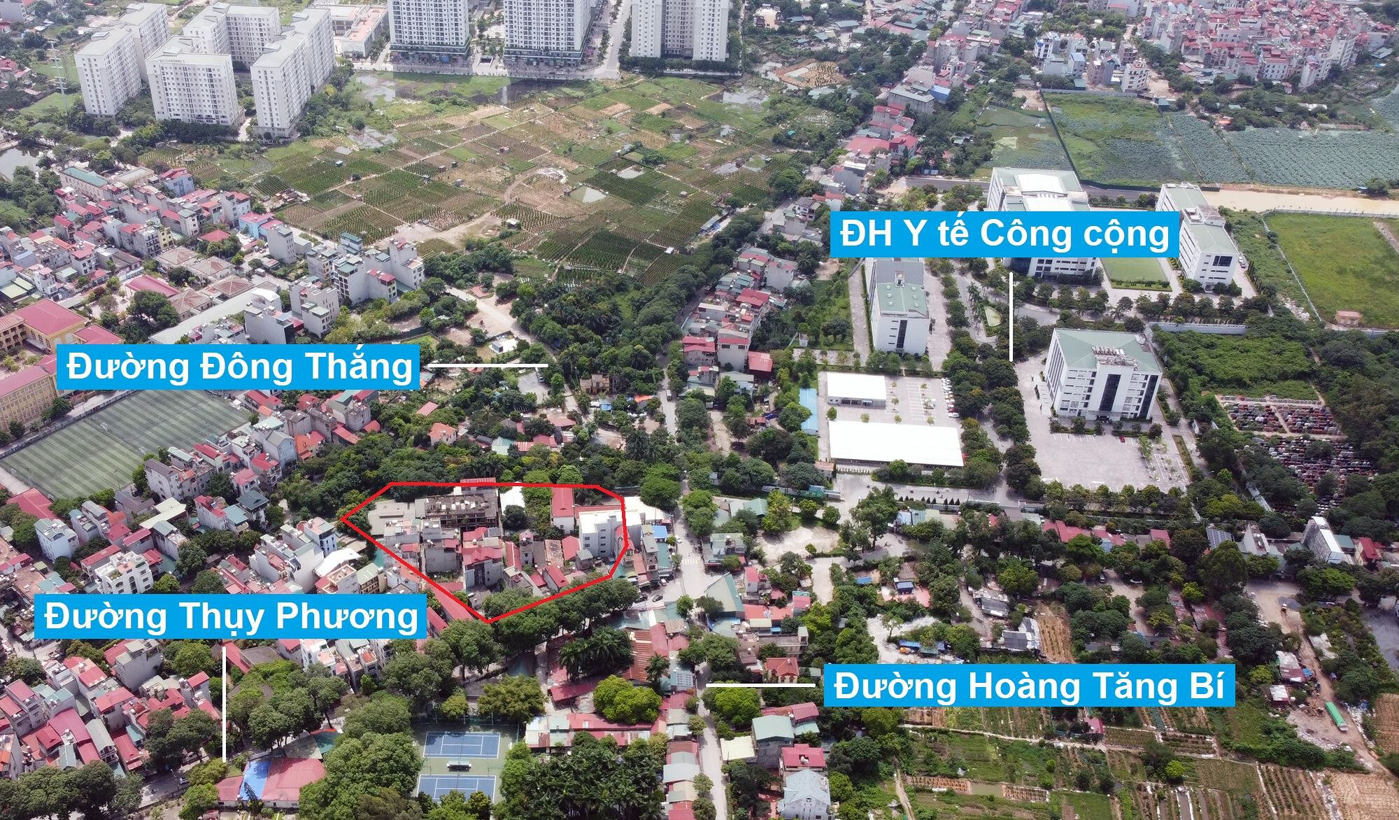 ban do quy hoach phuong dong ngac bac tu liem ha noi ke hoach su dung dat 60635 17