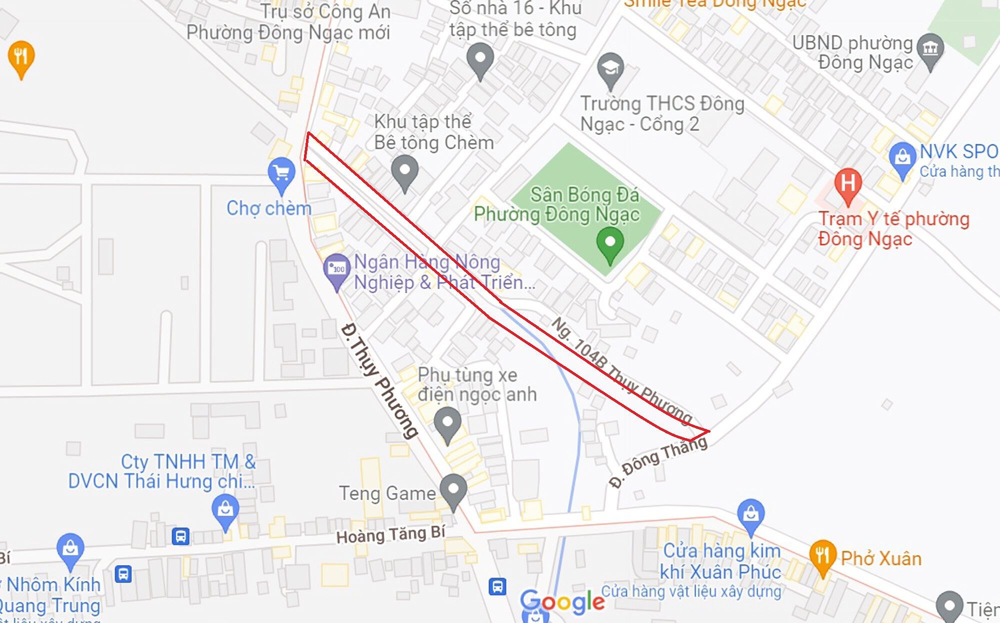 ban do quy hoach phuong dong ngac bac tu liem ha noi ke hoach su dung dat 60635 34