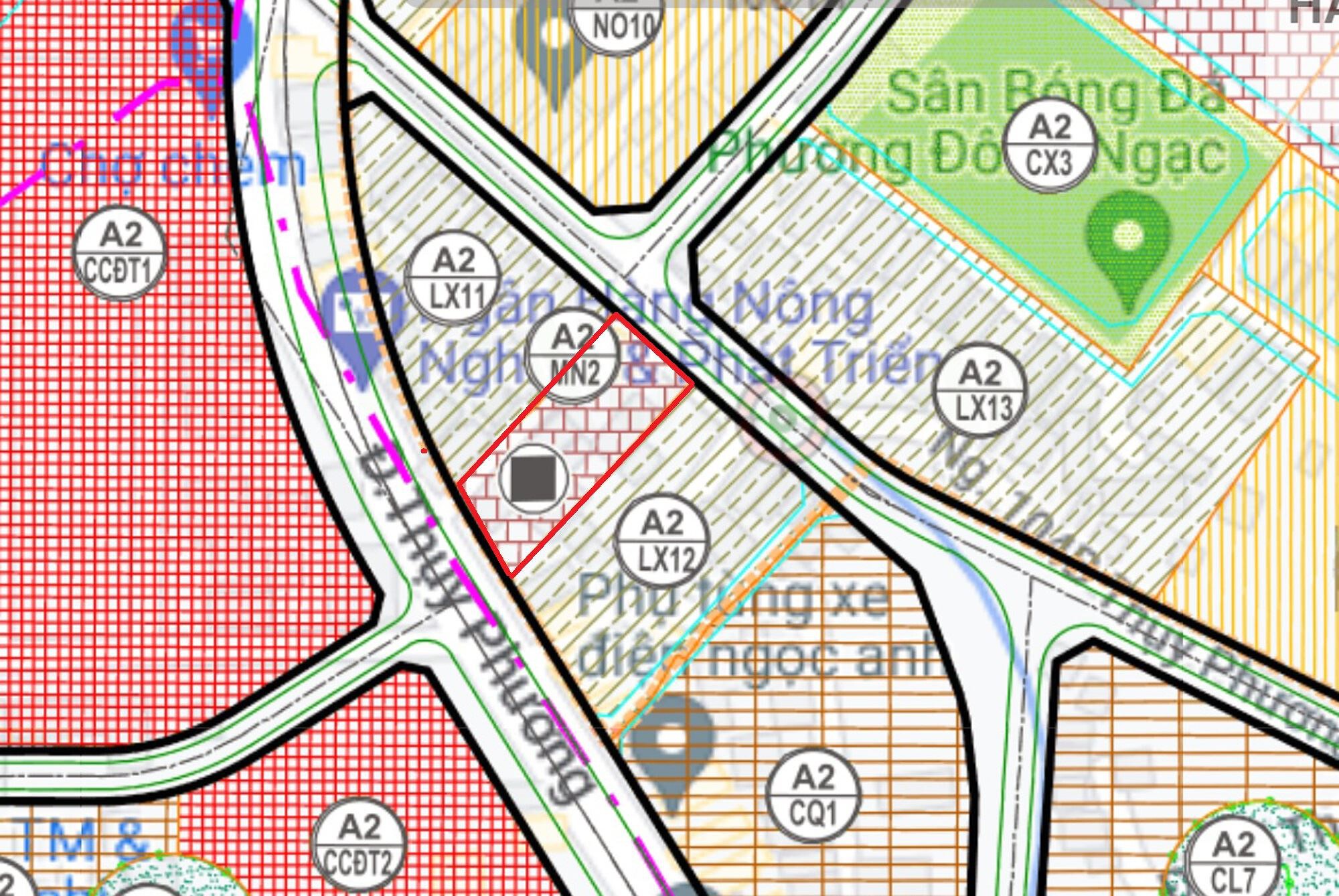ban do quy hoach phuong dong ngac bac tu liem ha noi ke hoach su dung dat 60635 7