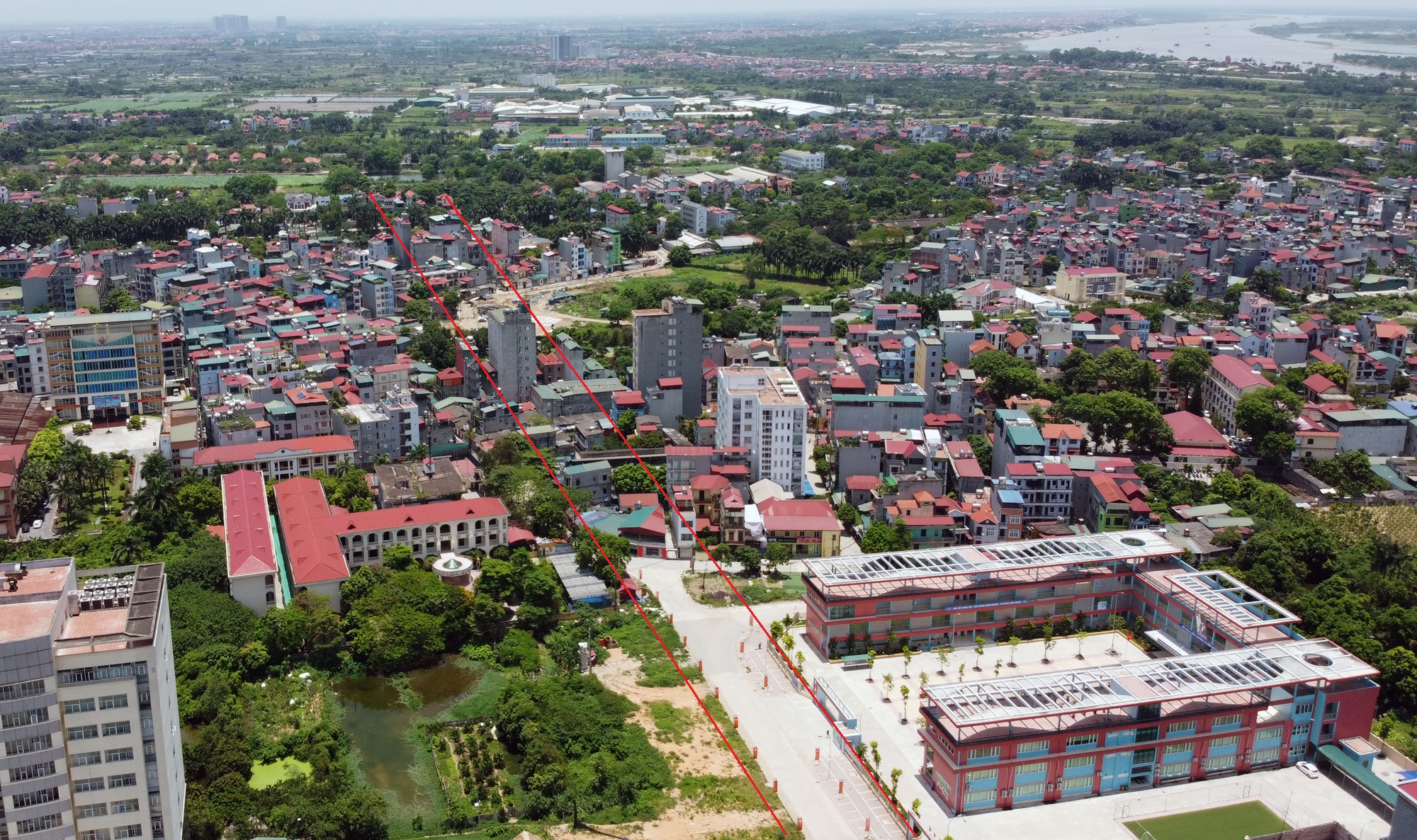 đường sẽ mở theo qui hoạch ở phường Đức Thắng, Bắc Từ Liêm, Hà Nội - Ảnh 4.