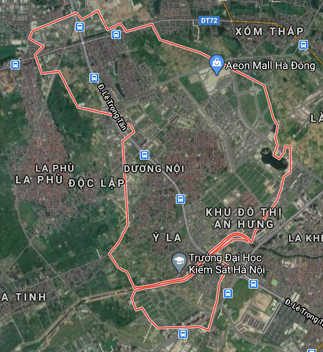 Bản đồ quy hoạch giao thông phường Dương Nội, Hà Đông, Hà Nội - Ảnh 1.