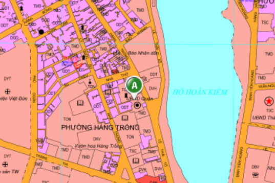 ban do quy hoach phuong hang dao hoan kiem ha noi ke hoach su dung dat 72629 10