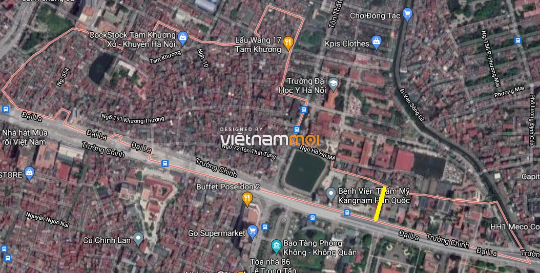 Đường sẽ mở ở phường Khương Thượng Đống Đa, Hà Nội - Ảnh 2.