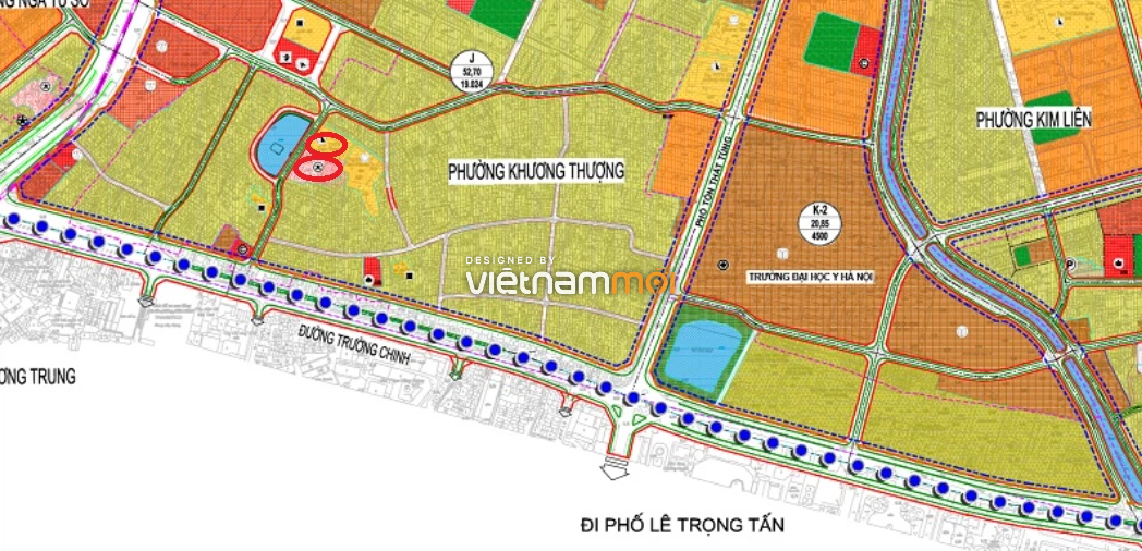 Đất dính quy hoạch ở phường Khương Thượng, Đống Đa, Hà Nội - Ảnh 1.