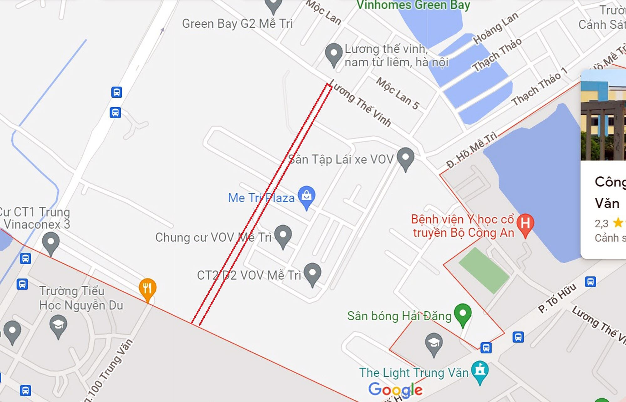 ban do quy hoach phuong me tri nam tu liem ha noi ke hoach su dung dat 57531 75
