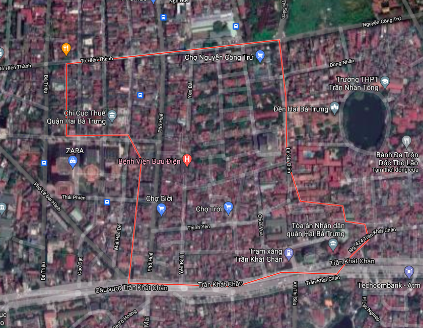 Bản đồ quy hoạch sử dụng đất phường Phố Huế, Hai Bà Trưng, Hà Nội - Ảnh 1. Bản đồ quy hoạch sử dụng đất phường Phố Huế, Hai Bà Trưng, Hà Nội - Ảnh 1.