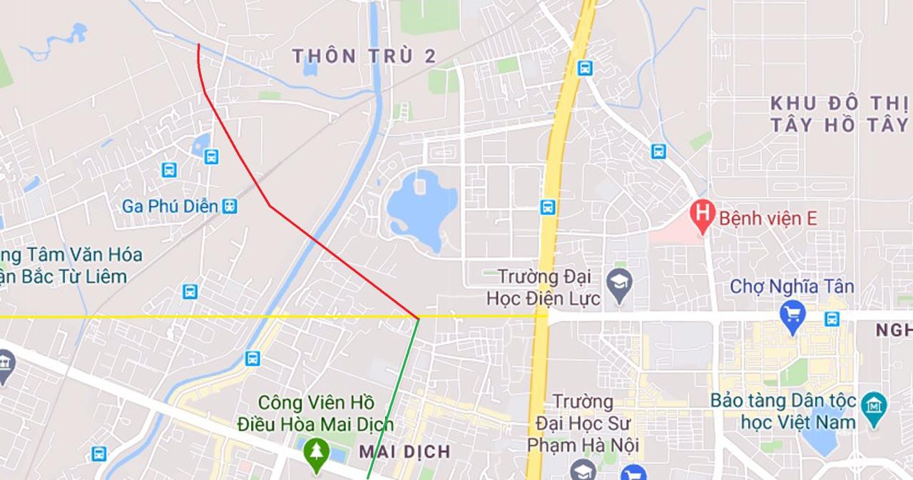 Bản đồ quy hoạch Phường Phú Diễn, Bắc Từ Liêm, Hà Nội| Kế hoạch sử dụng đất