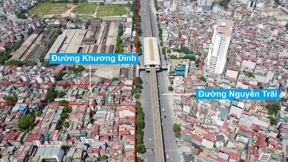 Bản đồ quy hoạch sử dụng đất phường Định Công, Hoàng Mai, Hà Nội