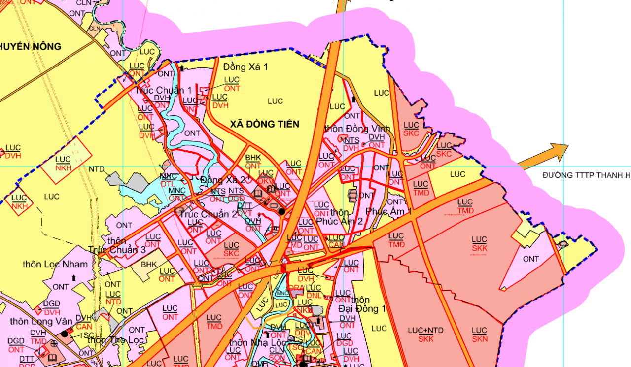 Bản đồ quy hoạch sử dụng đất xã Đồng Tiến, Triệu Sơn, Thanh Hóa Bản đồ quy hoạch sử dụng đất xã Đồng Tiến, Triệu Sơn, Thanh Hóa