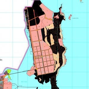 Bản đồ quy hoạch sử dụng đất xã Nhơn Hội, TP Quy Nhơn, Bình Định