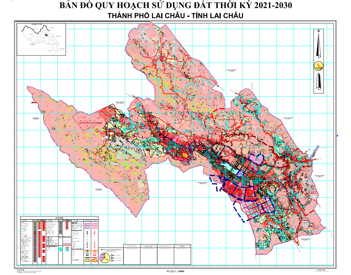 Bản đồ quy hoạch thành phố Lai Châu