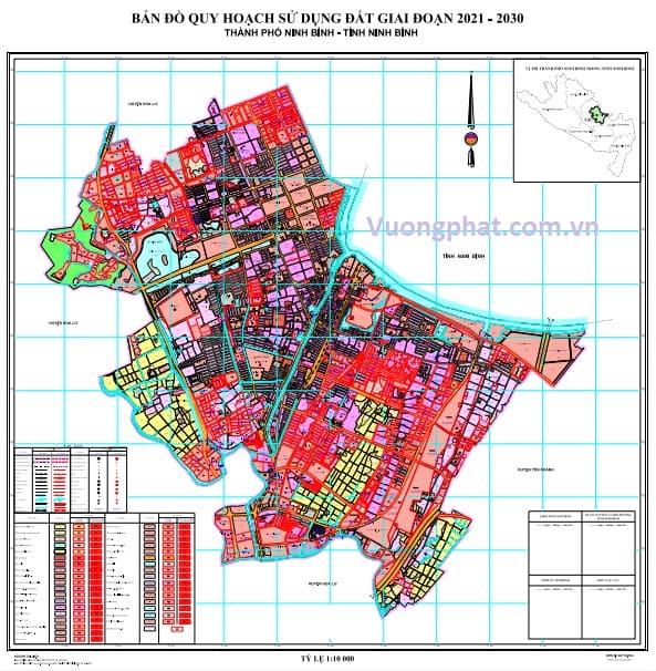 Bản đồ quy hoạch thành phố Ninh Bình năm 2024| Kế hoạch sử dụng đất Bản đồ quy hoạch thành phố Ninh Bình năm 2024| Kế hoạch sử dụng đất