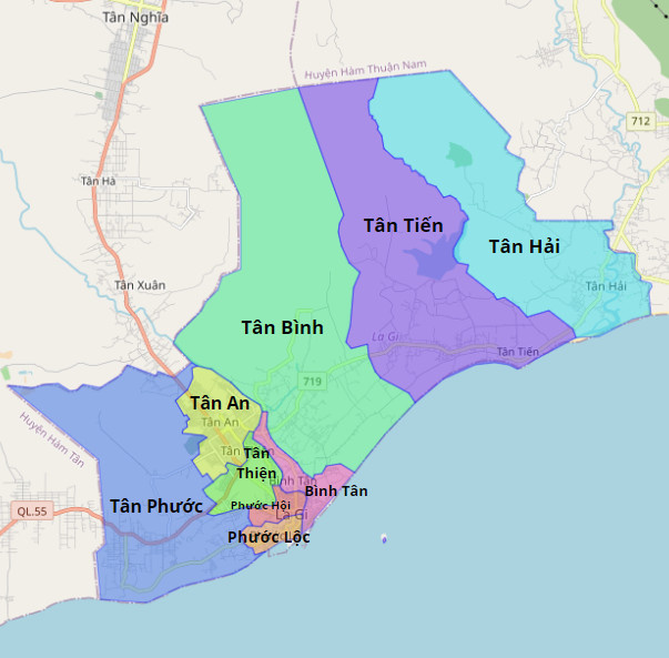 Bản đồ quy hoạch tỉnh Bình Thuận|Quy hoạch Sử dụng Đất mới nhất