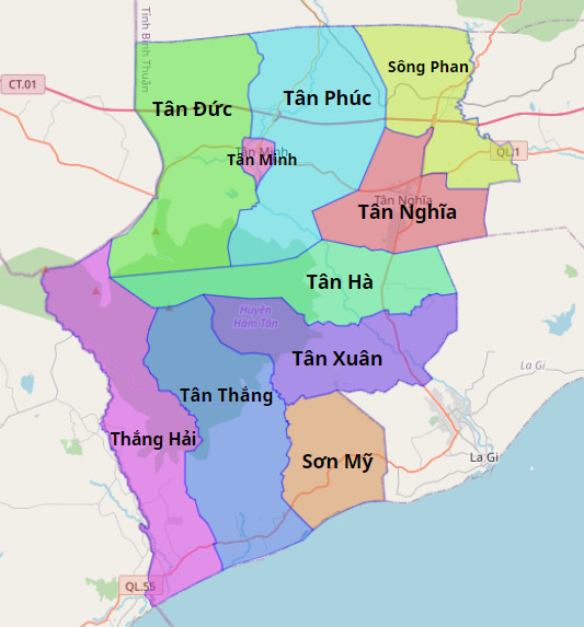 Bản đồ quy hoạch tỉnh Bình Thuận|Quy hoạch Sử dụng Đất mới nhất