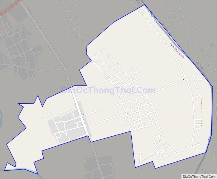 Bản đồ quy hoạch xã An Thanh huyện Quỳnh Phụ, Thái Bình