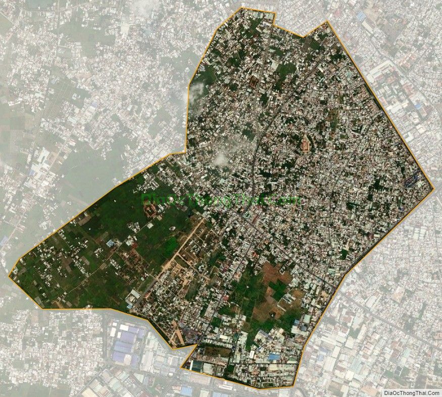 Bản đồ quy hoạch xã Bà Điểm, huyện Hóc Môn, Hồ Chí Minh