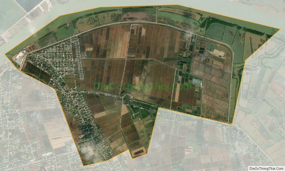 Bản đồ quy hoạch xã Đông Hải huyện Tiền Hải, Thái Bình
