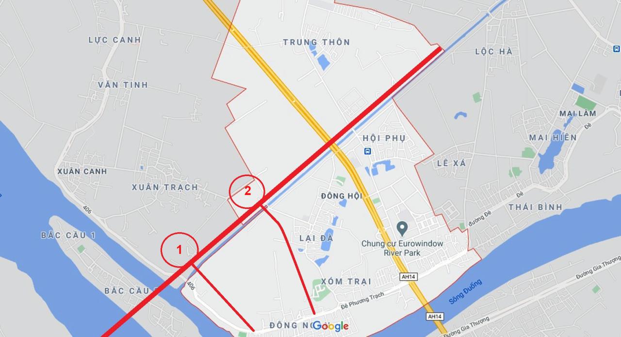 Bản đồ quy hoạch Xã Đông Hội, Đông Anh, Hà Nội| Kế hoạch sử dụng đất