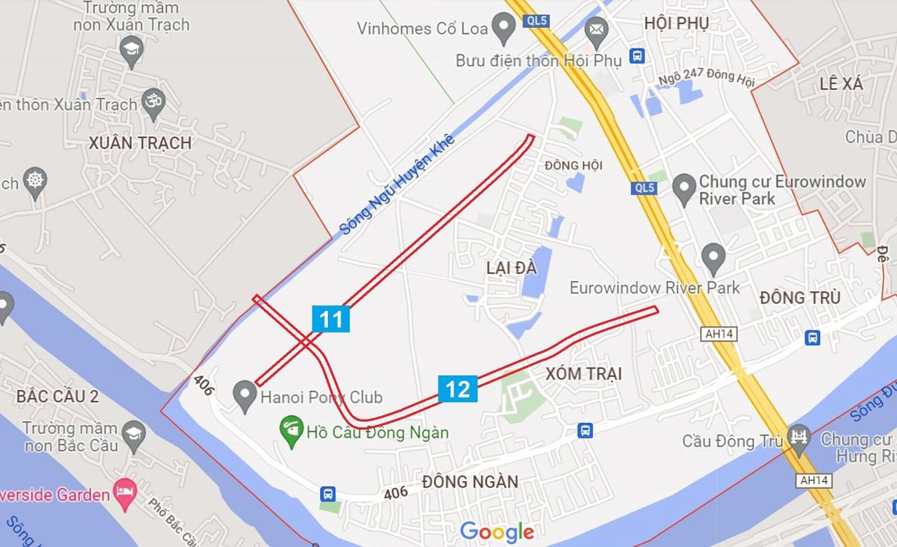 Bản đồ quy hoạch Xã Đông Hội, Đông Anh, Hà Nội| Kế hoạch sử dụng đất