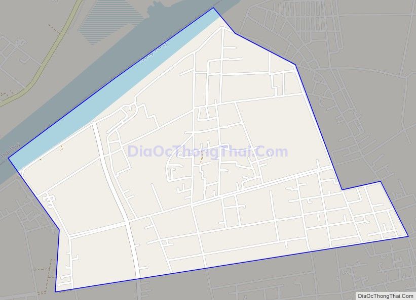Bản đồ quy hoạch xã Đông Trà huyện Tiền Hải, Thái Bình