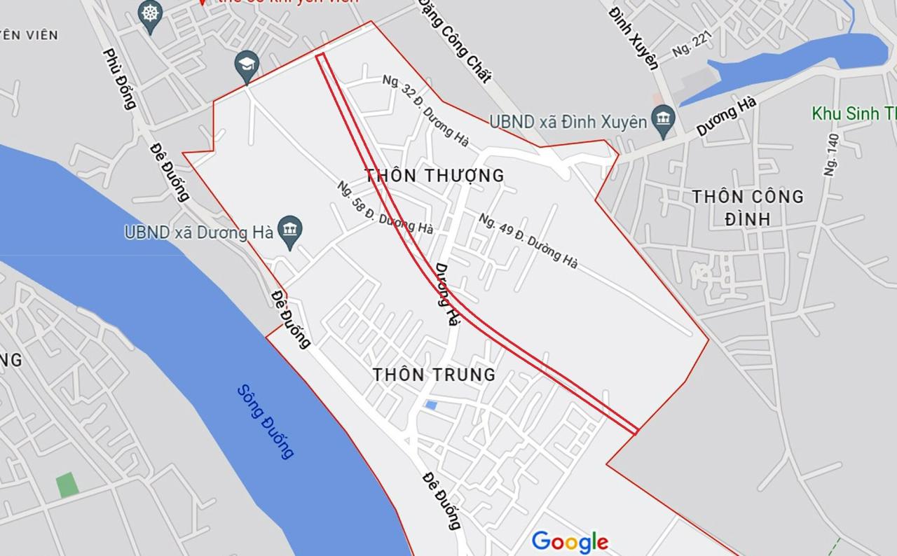 Bản đồ quy hoạch Xã Dương Hà, Gia Lâm, Hà Nội| Kế hoạch sử dụng đất