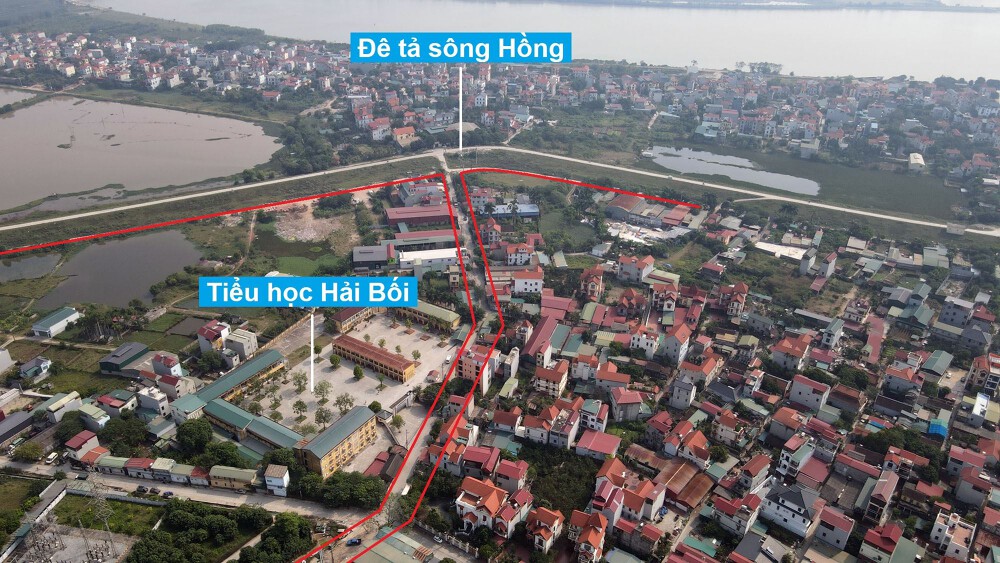Bản đồ quy hoạch Xã Hải Bối, Đông Anh, Hà Nội| Kế hoạch sử dụng đất