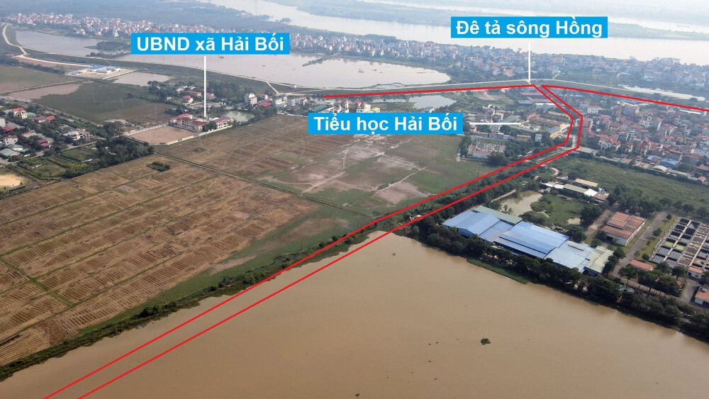 Bản đồ quy hoạch Xã Hải Bối, Đông Anh, Hà Nội| Kế hoạch sử dụng đất