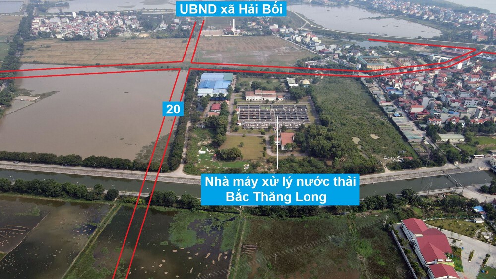 Bản đồ quy hoạch Xã Hải Bối, Đông Anh, Hà Nội| Kế hoạch sử dụng đất