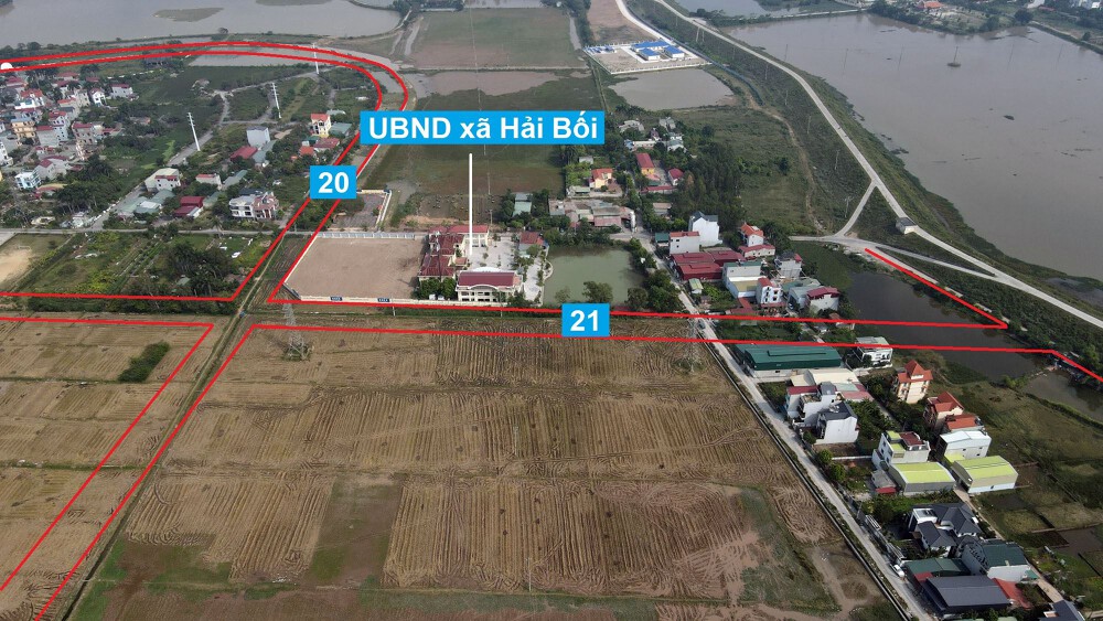 Bản đồ quy hoạch Xã Hải Bối, Đông Anh, Hà Nội| Kế hoạch sử dụng đất