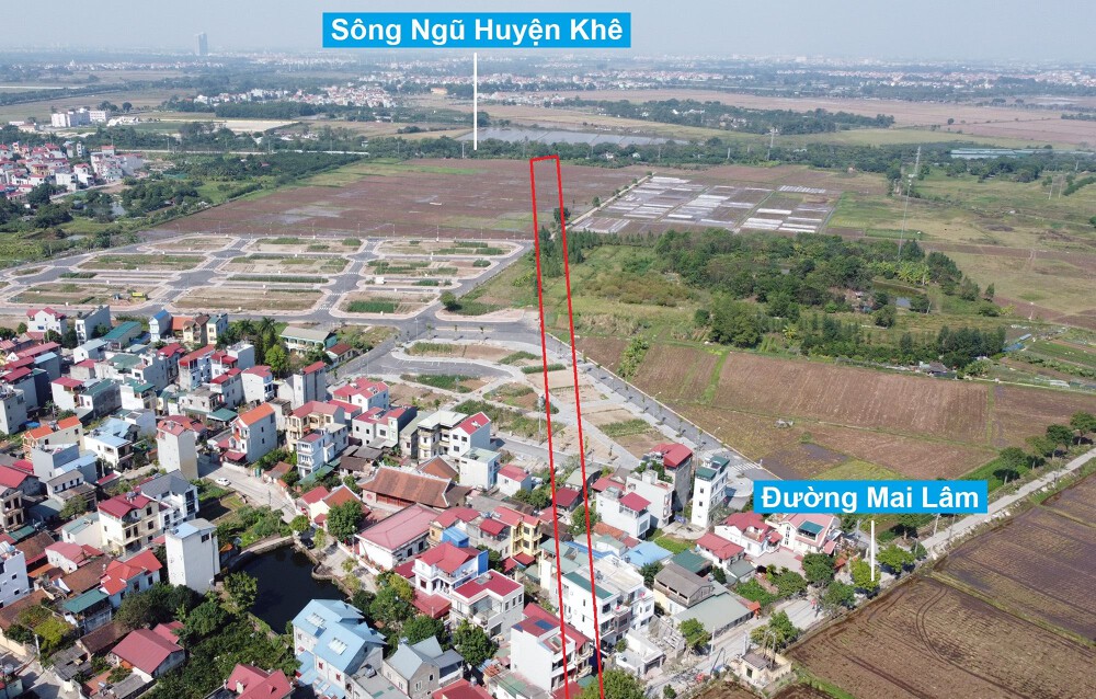 Bản đồ quy hoạch Xã Mai Lâm, Đông Anh, Hà Nội| Kế hoạch sử dụng đất