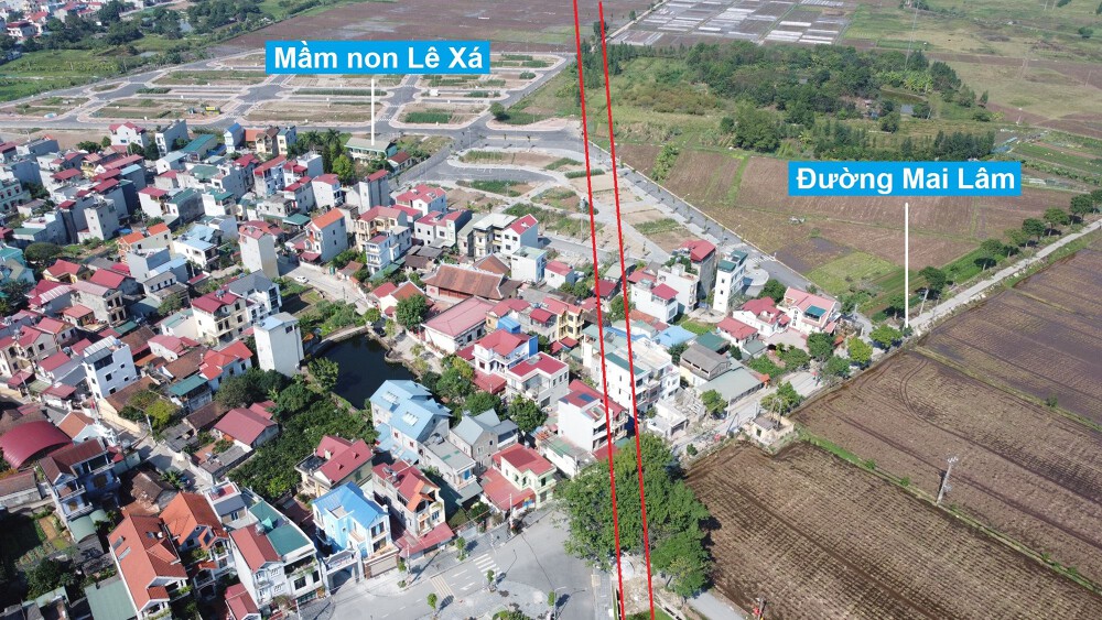 Bản đồ quy hoạch Xã Mai Lâm, Đông Anh, Hà Nội| Kế hoạch sử dụng đất