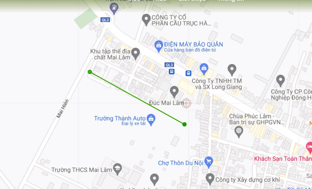 Bản đồ quy hoạch Xã Mai Lâm, Đông Anh, Hà Nội| Kế hoạch sử dụng đất