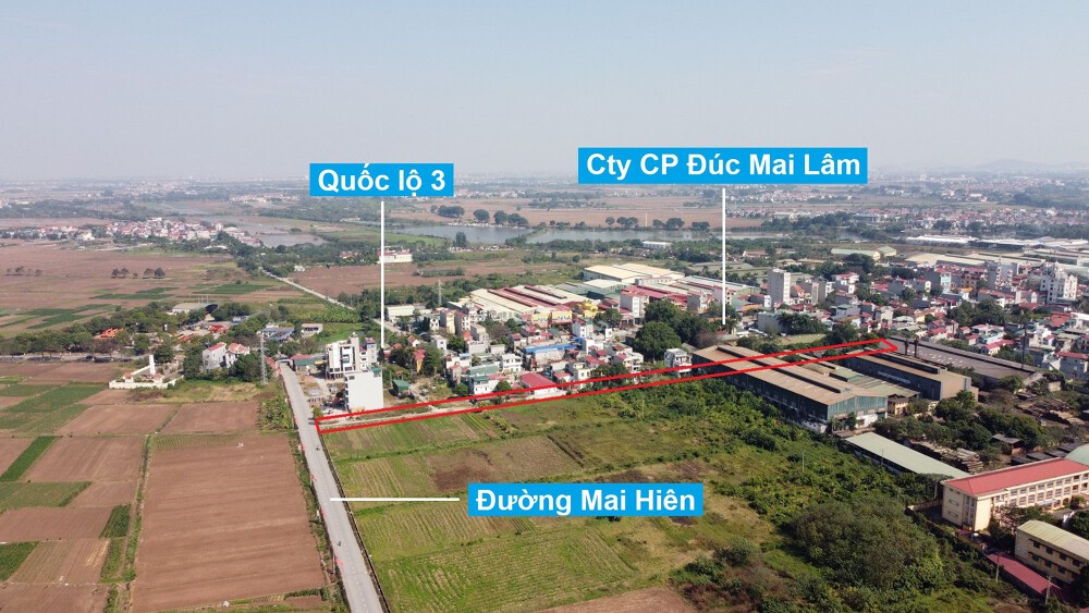 Bản đồ quy hoạch Xã Mai Lâm, Đông Anh, Hà Nội| Kế hoạch sử dụng đất