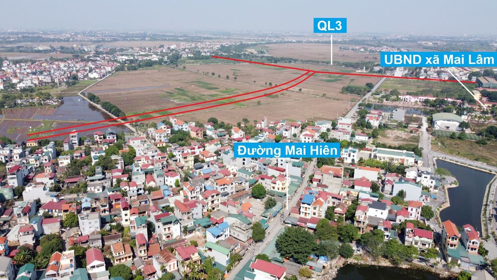Bản đồ quy hoạch Xã Mai Lâm, Đông Anh, Hà Nội| Kế hoạch sử dụng đất