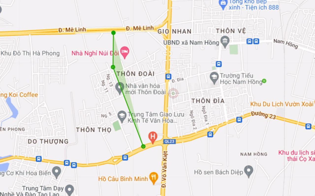 Bản đồ quy hoạch Xã Nam Hồng, Đông Anh, Hà Nội| Kế hoạch sử dụng đất
