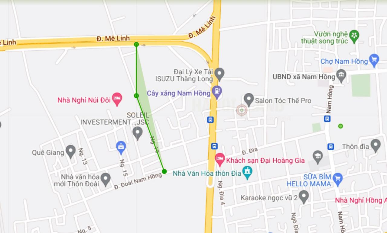 Bản đồ quy hoạch Xã Nam Hồng, Đông Anh, Hà Nội| Kế hoạch sử dụng đất